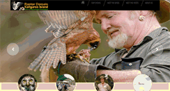 Desktop Screenshot of kangarooislandbirdsofprey.com.au